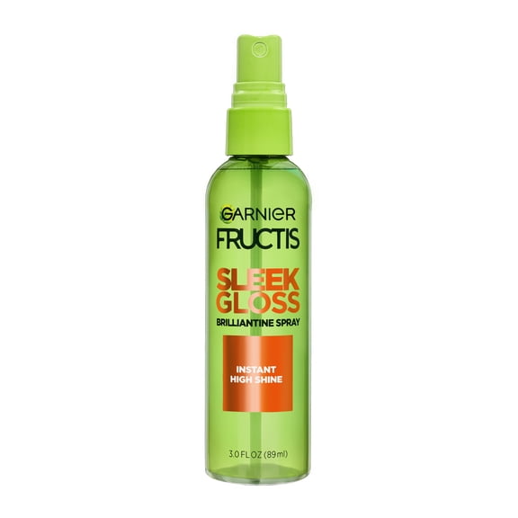 Garnier Fructis Style Brilliantine Shine Glossing Spray, Dry Hair, Unisex, 3 fl oz