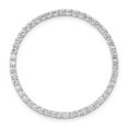 thumbnail image 1 of Diamond2Deal 14K Pendentif Chaîne Cercle en Or Blanc 1ct. pour Femmes, 1 of 4
