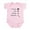 Petal Pink, variant on CafePress - Infant Bodysuit - Baby Light Bodysuit, Size Newborn - 24 Months