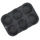 thumbnail image 3 of BRIGHTFUFU Molde de silicona para pan de hamburguesa, molde para pan antiadherente de 6 cavidades, 3 of 8