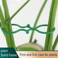 thumbnail image 2 of Gardening 8-shaped buckle 50 pieces of PE material, durable and not easy to corrode 4*2.7CM fixed plants, vines and vegetables, 2 of 6