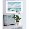 thumbnail image 3 of Beach by Georgia Janisse  Framed Print Wall Art Wood Multi-Color, 3 of 4