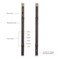thumbnail image 4 of Flute, Bamboo Dizi Traditional Handmade Chinese Flute Pluggable D Key Flute for Beginners and Performers, 4 of 6