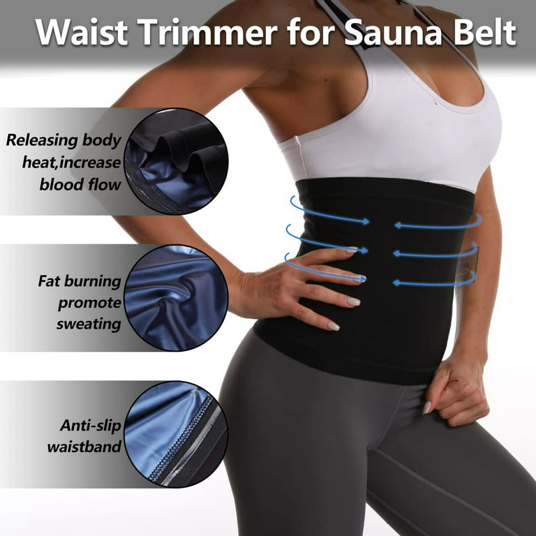 Waist Trainer Sweat Belt Lower Belly Fat Burner Shapewear Sauna