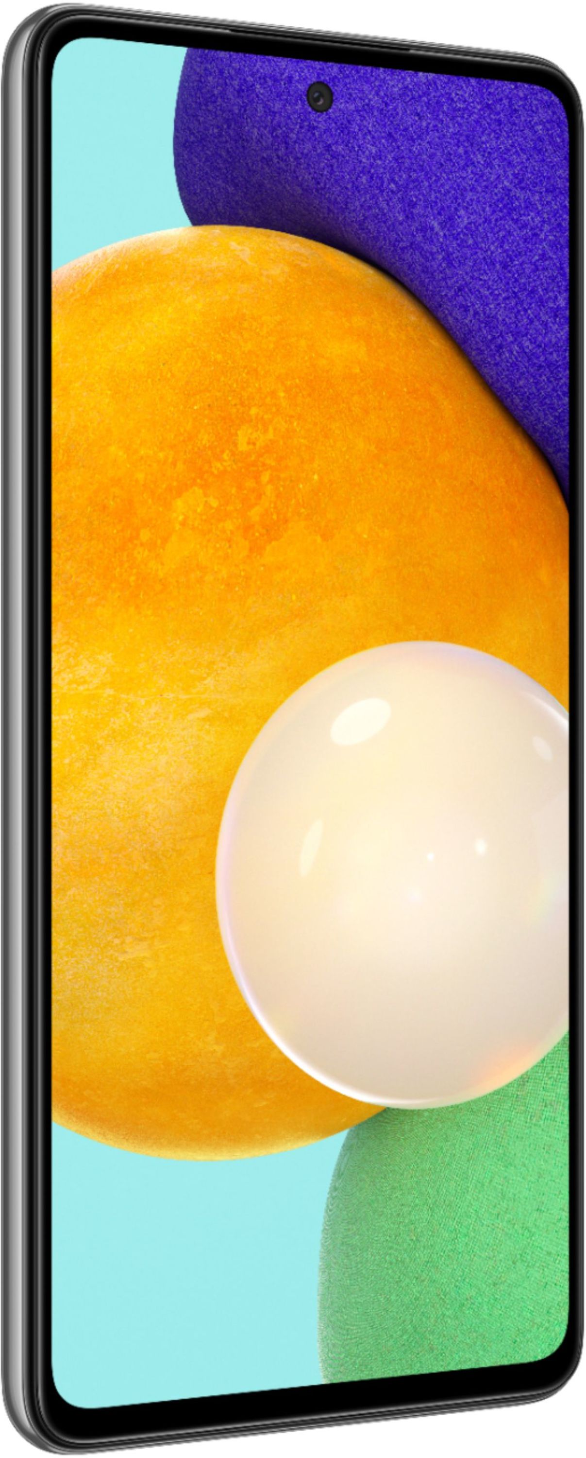 SAMSUNG Galaxy A52 5G A526U 128GB GSM / CDMA Unlocked Android Smartphone (US Version) - Awesome Black - image 2 of 6