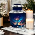 thumbnail image 5 of MUKTIVE Lighthouse Adult Cremation Urns for Human Ashes Large - Human Cremains Ash Holder for Burial - Handmade Remembrance Gift for Loss of Family - 10 inch, 5 of 6