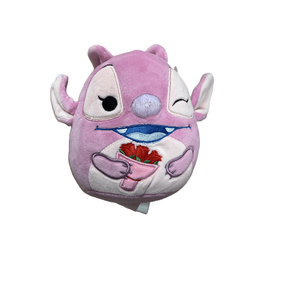 Squishmallows Disney Angel with Bouquet Valentine Plush 5 inch