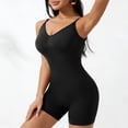 thumbnail image 5 of FNFYFH Waist Trainer Bodysuit for Women Backless Tummy Control Shapewear V Neck Seamless Full Body Shaper, 5 of 7