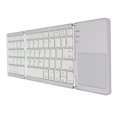 thumbnail image 4 of Diseño Plegable 3 Teclado Plegable Con Panel Táctil, 63 Teclas, Inalámbrico, Carga USB, Tamaño De Bolsillo, Conexión BT De 10 M, Material ABS, Amplia Compatibilidad Para, 4 of 7