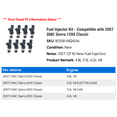 thumbnail image 2 of Fuel Injector Kit - Compatible with 2007 GMC Sierra 1500 Classic, 2 of 2