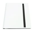 thumbnail image 1 of 9 Pocket Trading Card Binder Multipurpose Waterproof Portable Game Card Storage Book for Home Travel White, 1 of 9