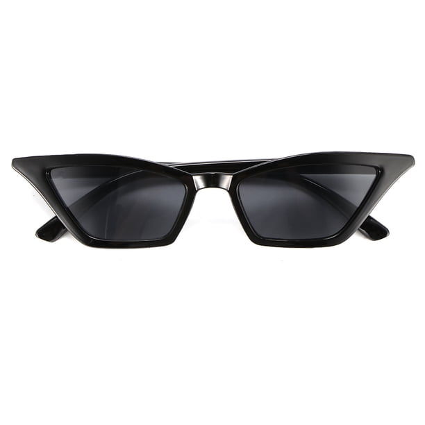 Moda Vintage Gafas De Sol Lente De Espejo Marco De Pc Gafas De Ojo De Gato Protección Uv 400 Mujer Cateissary VI009037-01