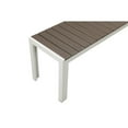 thumbnail image 4 of Pemberly Row 3-piece Aluminum Frame Patio Dining Set in White/Gray, 4 of 13