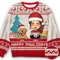 thumbnail image 4 of Suéteres navideños feos para otoño e invierno, sudaderas divertidas con estampado 3D para fiestas navideñas, sudaderas para fiestas, cumpleaños y Navidad 2024, 4 of 5