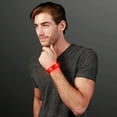 thumbnail image 4 of 10 Pcslights Rouge, Bracelets Lumineux Mode blueLED, bracelet Flash en silicone, Contient Batterie, 4 of 5