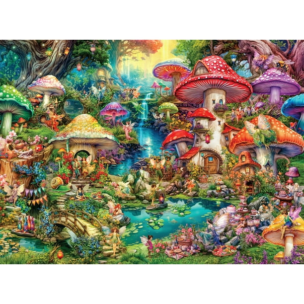 Buffalo Games Jigsaw Puzzles for Coffee Shop Engagement - Walmart