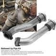 thumbnail image 4 of Bellowed Up Pipe Kit, Exhaust Manifold Bellowed Up Pipes Kit Easy Installation 17pcs  For 7.3L  Diesel, 4 of 8