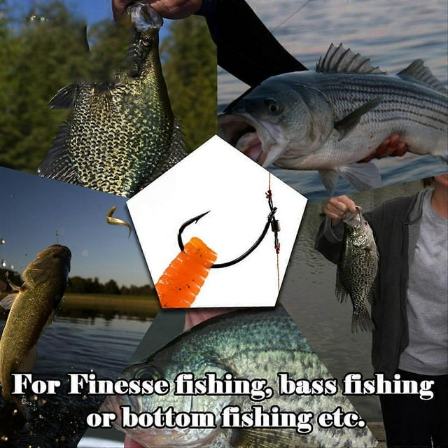 Bait Fishing Reverse Fish Hooks Quick Bait Fish Hooks, No.3