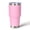 Pink, variant on Muka 30 Oz. Stainless Steel Tumbler, Durable Powder Coated Insulated Travel Cup-Black