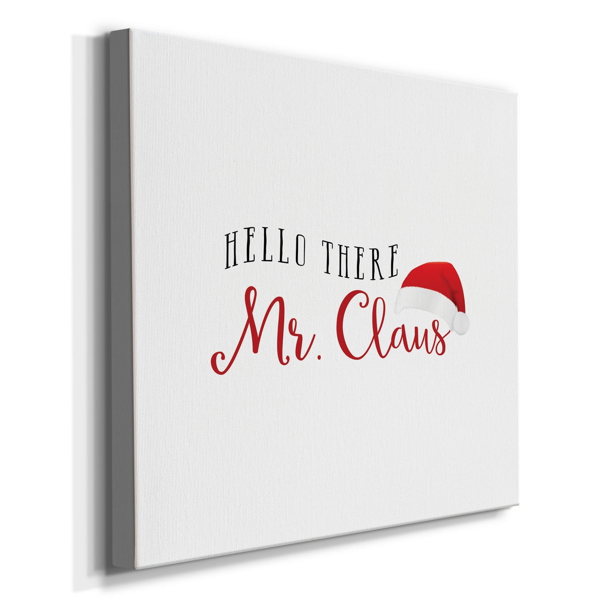 Mr. Claus-Premium Gallery Wrapped Canvas - Ready to Hang