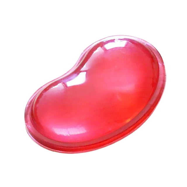 Muñequera Hugo Gel Reposamuñecas para computadora de oficina PC portátil Rojo