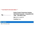 thumbnail image 2 of Engine Coolant Temperature Sending Unit Switch Connector - Compatible with 1988 - 1990 GMC K1500 1989, 2 of 2
