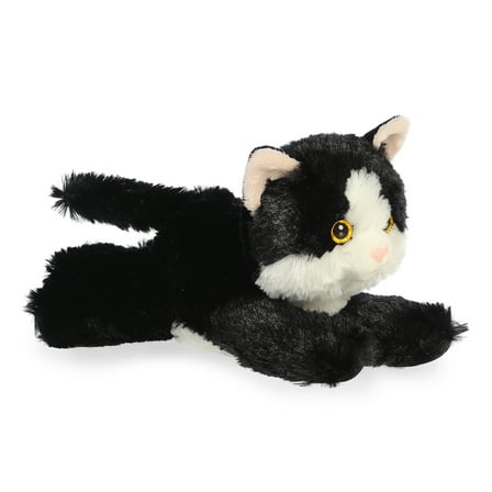 Aurora - Small Black Mini Flopsie - 8" Maynard - Adorable Stuffed Animal