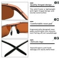 thumbnail image 3 of SUNVOES Sports Polarized Sunglasses for Men and Women Riding Driving Running, 3 of 9