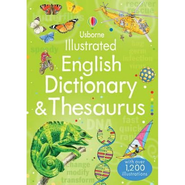 Usborne Illustrated English Dictionary & Thesaurus (Paperback