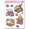 Pack of 12 Easter Eggs and Animals Decorative Window and Glass Clings