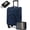 Blue, variant on Carry On Luggage 22x14x9 Airline Approved, 22-Inch Suitcases with Spinner Wheels, Soft side Luggage with TSA Lock for Men Women Business Trip, Lightweight Large Capacity Luggage for Travel