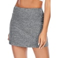 thumbnail image 5 of FUTATA Tennis Skorts For Women Golf Skirts With Pockets Athletic Sports Running Casual Skirt With Lined Shorts,Black/Grey/Purple/Green, 5 of 5