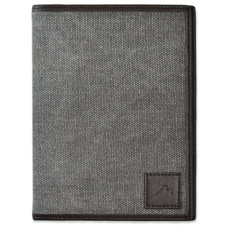 Metier Life Field Notes / Moleskine Pocket Notebook Cover - Canvas with Vegan Leather