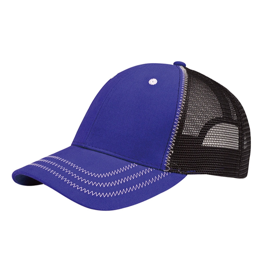 Low Profile Structured Mesh Trucker Cap 