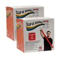 thumbnail image 1 of Sup-R Band Sup-R-Band-10-6332 Latex Libre Exercice Band&44; 100 yards - Rouge&44; Pack de 2, 1 of 3