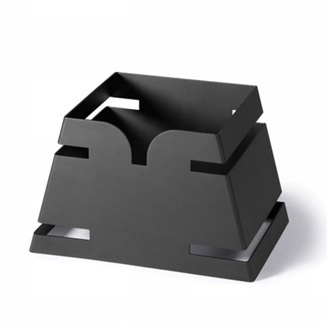 Rosseto Serving Solutions LD136 Large Pyramid Skycap Riser - Black Matte Metal