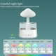 thumbnail image 3 of Humidificador de aire en forma de seta con tanque de agua de luz nocturna LED de 7 colores 300/450 ml, 3 of 9