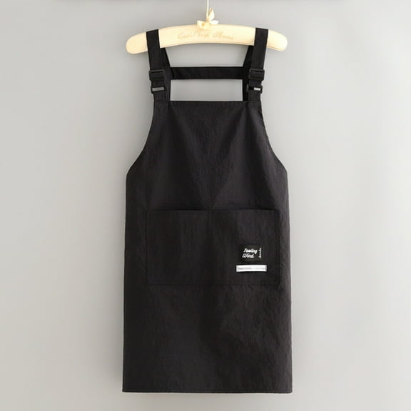 for Hairdressing 2 Sizes Waterproof Breathable Barber Apron Professional Working Clothes Cooking Aprons BLACK-LONG