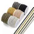 thumbnail image 2 of U8MO 10 Meters 1.5mm 2mm 2.5mm Iron Metal Ball Chain for Jewelry Making Gold/Silver-Gunblack-1.5mm, 2 of 7