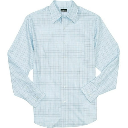 George - Men's Skydive Glen Plaid Dress Shirt