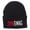 Black, variant on SWAG SWAG Embroidered Long Beanie - Navy OSFM