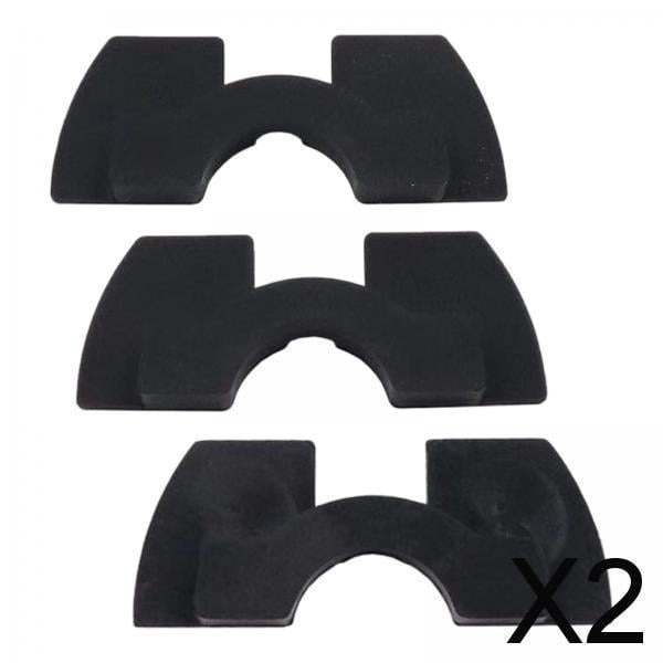 Amortiguador de vibraciones,Almohadillas amortiguadoras de vibraciones para patinete,goma antideslizante,Espaciadores blandos para horquilla delantera a prueba de sacudidas,Almohadillas 2 piezas