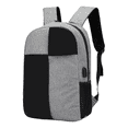 thumbnail image 1 of Mochila Para Laptop Carga Usb Negra con Gris, 1 of 3
