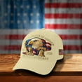 thumbnail image 5 of Eagle & Liberty United States 250th Anniversary Commemorative Hat USA Patriotic Baseball Cap Embroidered Printed Adjustable, Unisex, Tribute Gift for Veterans, Men, Women, 1766-2026, 5 of 7