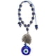 thumbnail image 1 of Pulsera de ojo de la suerte, amuleto turco azul, colgante, adorno de pared, joyería, regalo festivo, artesanía, 1 of 14