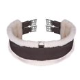 thumbnail image 1 of Forro polar Girth Shires, color marrón, talla 46, para caballo, 1 of 3
