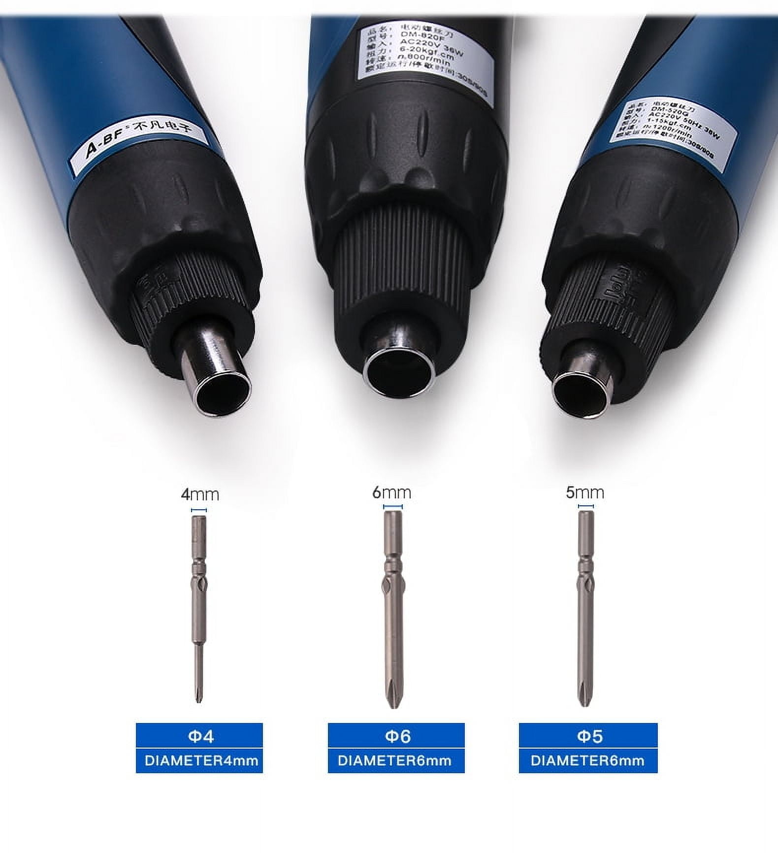 A-BF 220V Adjustable Electric Screwdriver Accurate Torque Fully Automatic Industrial Power Tool Repair Screwdriver