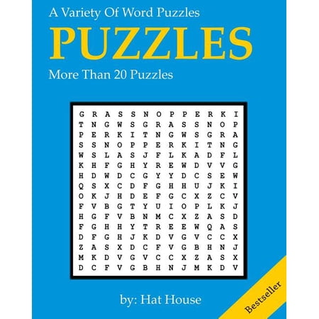 Puzzles: A Variety Of Word Puzzles (Best Puzzle Books) (Volume 2)