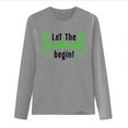 thumbnail image 3 of Xuyuer Women St. Patrick's Day Sweatshirts Shamrock Shirt Clover Printed Long Sleeve Irish Gift Casual Loose Fit Tops, 3 of 5