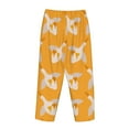 thumbnail image 5 of Naloa Flying Ducks Print Women’s Ultra-Soft Comfy Pajama Lounge Pants with Pockets & Drawstring, 5 of 8